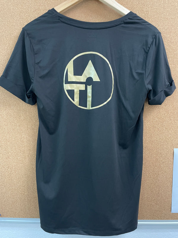 NEW LATI Tshirt (black & gold)