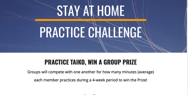 Stay At Home Practice Challenge