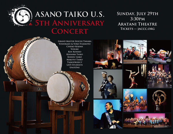 Asano Taiko U.S. 5th Anniversary Concert
