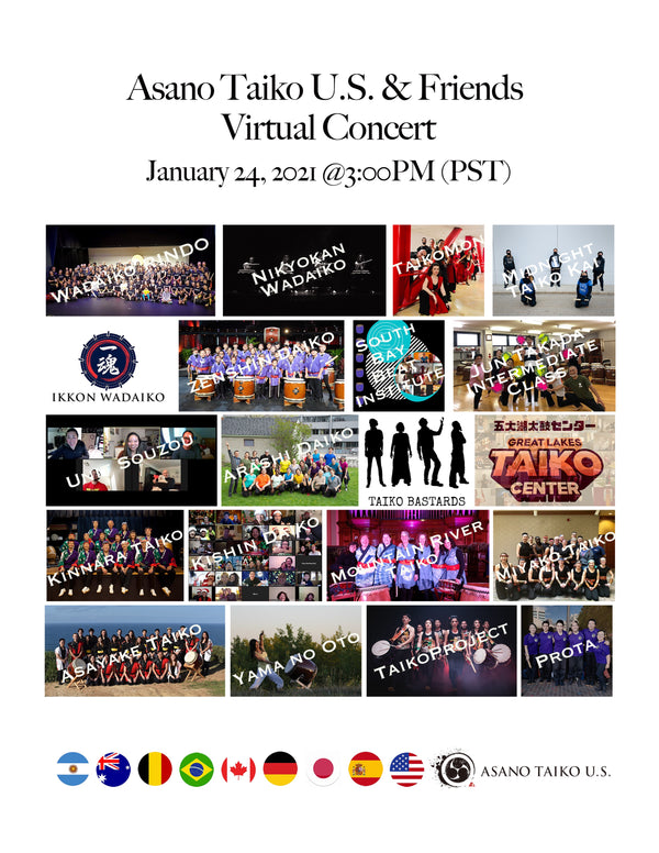LATI and Asano Taiko US Virtual Concerts