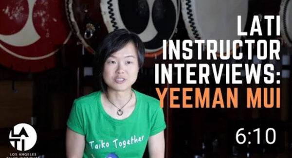 Yeeman Mui: Los Angels Taiko Institute Instructor Interview!