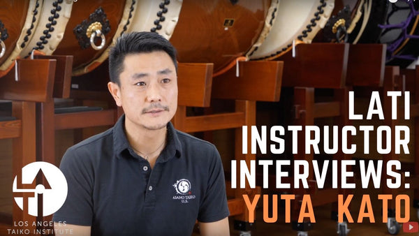 Yuta Kato : Los Angels Taiko Institute Instructor Interview!