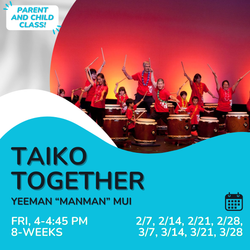 [2025 Winter] Yeeman "ManMan" Mui - Taiko Together (Fri 4PM)