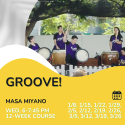 [2025 Winter] Masa Miyano - Groove! (Wed 6PM)