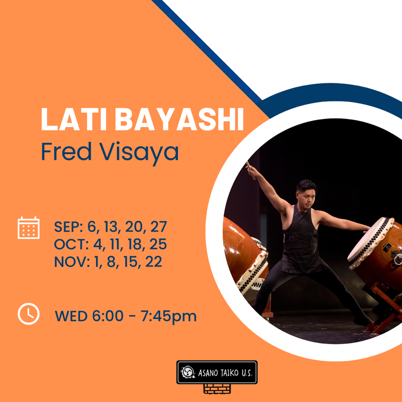 Fred Visaya: LATI Bayashi - WED 6PM