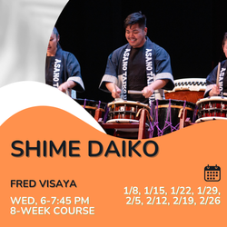 [2025 Winter] Fred Visaya - Shime Daiko (Wed 6PM)