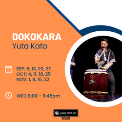 Yuta Kato: Dokokara - WED 8PM