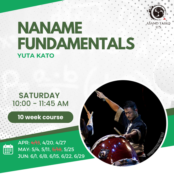 [2024 Spring] Yuta Kato - Naname Fundamentals (Sat 10AM)