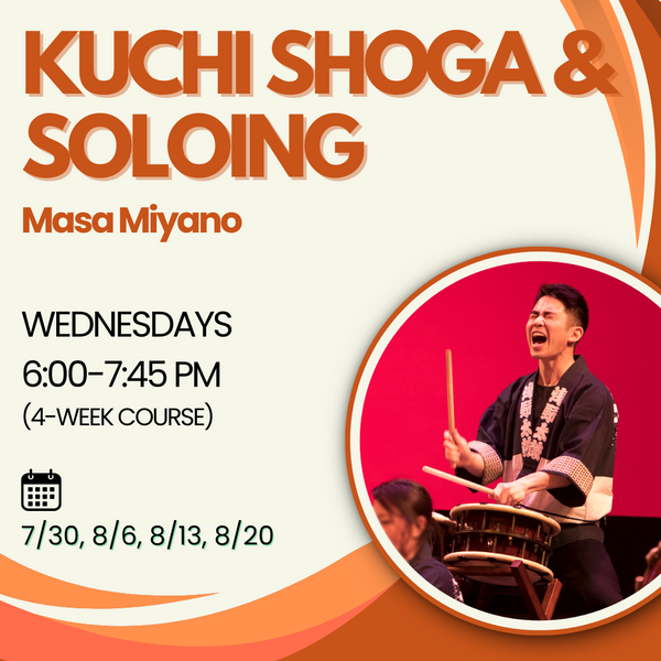 [2025 Summer] Masa Miyano - Kuchi Shoga & Soloing (Wed 6PM)